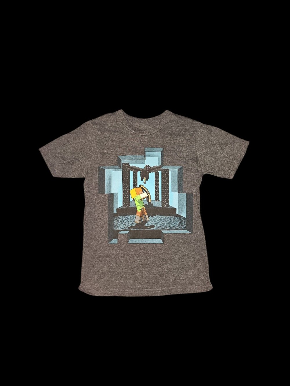 Boys Minecraft Short Sleeve Shirt